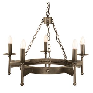 Cromwell 5 Light Chandelier Old Bronze - CW5 OLD BRZ