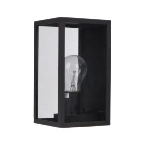 Pandora Contemporary Outdoor Wall Light Textured Black - OL7843BK