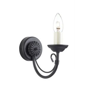 Chartwell 1 Light Wall Light Black - CH1 BLACK