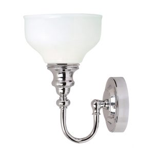 Cheadle 1 Light Wall Light Polished Chrome - BATH/CD1