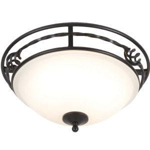 Pembroke Flush Mount Black - PB/F/A BLACK