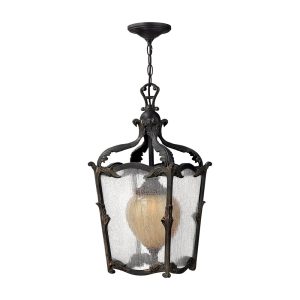 Sorrento Outdoor Hanging Light Aged Iron - 1422AI