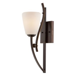 Chantilly 1 Light Wall Sconce Palladian Bronze - QZ/CHANTILLY1