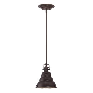 Eastvale Mini Pendant Palladian Bronze - QZ/EASTVALE/P/S