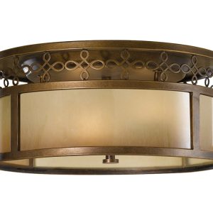 Justine Flush Mount Astral Bronze - FE/JUSTINE/F