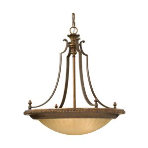 Kelham Hall 4 Light Uplight Firenze Gold/British Bronze - FE/KELHAM HALL4