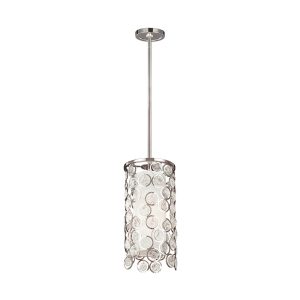 Lexi 1 Light Mini Pendant Polished Nickel - FE/LEXI/MP