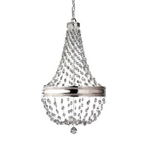 Malia 6 Light Chandelier Polished Nickel - FE/MALIA6