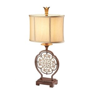 Marcella Table Lamp British Bronze & Oxidised Bronze - FE/MARCELLA/TL