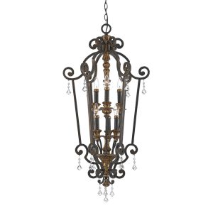 Marquette 6 Light Pendant Heirloom - QZ/MARQUETTE6/B