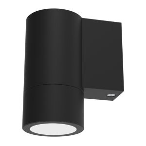 New Bondi 4W 240V Fixed LED Wall Pillar Light Black / Tri-Colour - SE7221TC/BK