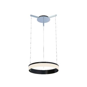 Rings 46 17W LED Pendant Black / White Warm White - SPL3200/46