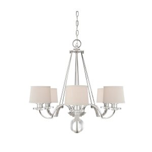 Sutton Place 6 Light Chandelier Imperial Silver - QZ/SUTTON PL6