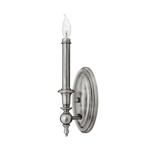 Yorktown 1 Light Wall Light Antique Nickel - HK/YORKTOWN1