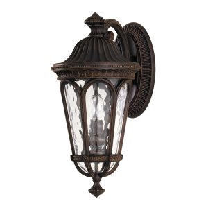 Regent Court Medium Wall Lantern Walnut - FE/REGENTCT/M