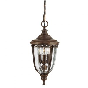 English Bridle Medium Chain Lantern British Bronze - FE/EB8/M BRB