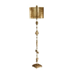 Fragment Gold Leaf Floor Lamp By Paul Grüer