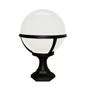 Glenbeigh Pedestal / Porch Lantern Black - GLENBEIGH PED/PO