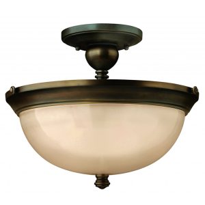 Mayflower Semi Flush Mount Olde Bronze - HK/MAYFLOWER/SF