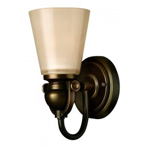 Mayflower 1 Light Wall Sconce Olde Bronze - HK/MAYFLOWER1