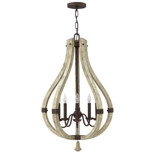 Middlefield 5 Light Chandelier Iron Rust - HK/MIDDLEFIELD5