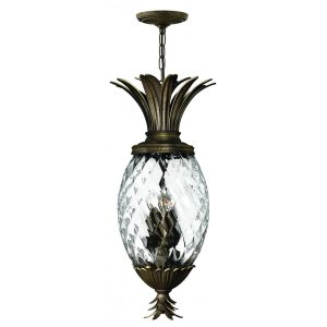 Plantation 4 Light Pendant Pearl Bronze - HK/PLANT4/P PZ