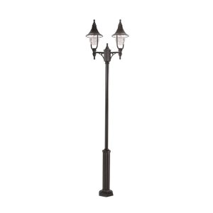 Shannon  Twin Lamp Post Black - SHANNON TWINPOST