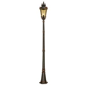 Baltimore Large  Lamp Post Weathered Bronze - BT5/L