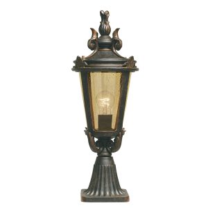 Baltimore Medium Pedestal Weathered Bronze - BT3/M