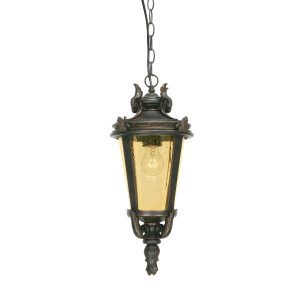 Baltimore Medium Chain Lantern Weathered Bronze - BT8/M