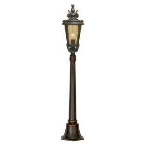 Baltimore Small Lamp Post Weathered Bronze - BT4/M