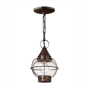 Cape Cod Duo-Mount Small Chain Lantern Sienna Bronze - HK/CAPECOD8/S