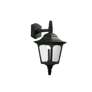 Chapel Mini Down Wall Lantern Black - CPM2