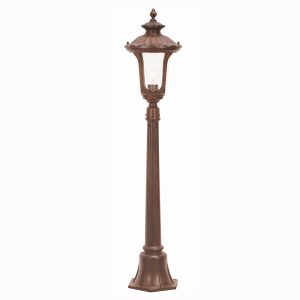 Chicago Small Lamp Post Rusty Bronze Patina - CC4/S