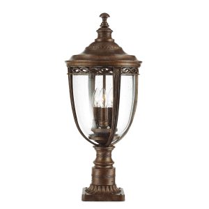 English Bridle Large Pedestal British Bronze - FE/EB3/L BRB