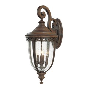 English Bridle X Large Wall Lantern British Bronze - FE/EB2/XL BRB