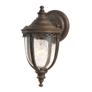 English Bridle Small Wall Lantern British Bronze - FE/EB2/S BRB