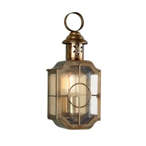 Kennington Wall Lantern Aged Brass - KENNINGTON BR