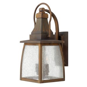 Montauk Medium Wall Lantern Sienna - HK/MONTAUK M