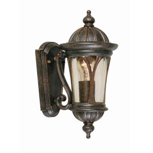 New England Small Wall Lantern Weathered Bronze - NE1/S