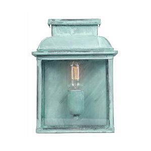 Old Bailey Wall Lantern Verdigris - OLD BAILEY V