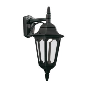 Parish Down Wall Lantern Black - PR2