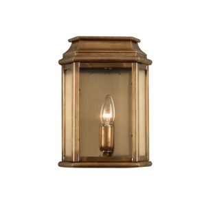 St Martins Wall Lantern Aged Brass - ST MARTINS BR