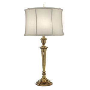 Syracuse Table Lamp Burnished Brass - SF/SYRACUSE BB