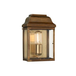 Victoria Wall Lantern Aged Brass - VICTORIA BR