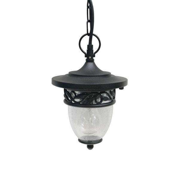 Burford Pendant Chain Lantern Black - GZH/BF8