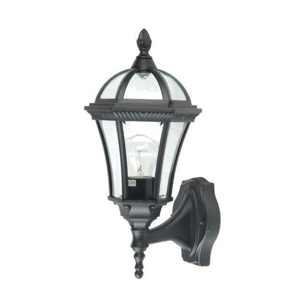 Ledbury Wall Lantern Black - GZH/LB1