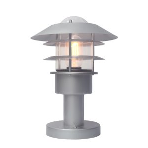 Helsingor Pedestal Lantern Silver - HELSINGOR PED