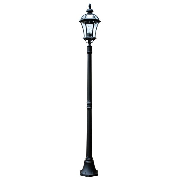 Ledbury Lamp Post Black - GZH/LB5