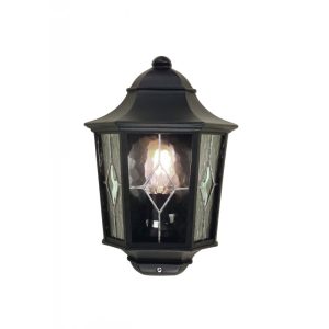 Norfolk Half Lantern Black - NR7/2